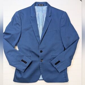 Express Dusty Blue Extra Slim Blazer